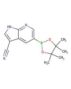 Astatech 5-(4,4,5,5-TETRAMETHYL-1,3,2-DIOXABOROLAN-2-YL)-1H-PYRROLO[2,3-B]PYRIDINE-3-CARBONITRILE, 95.00% Purity, 0.25G